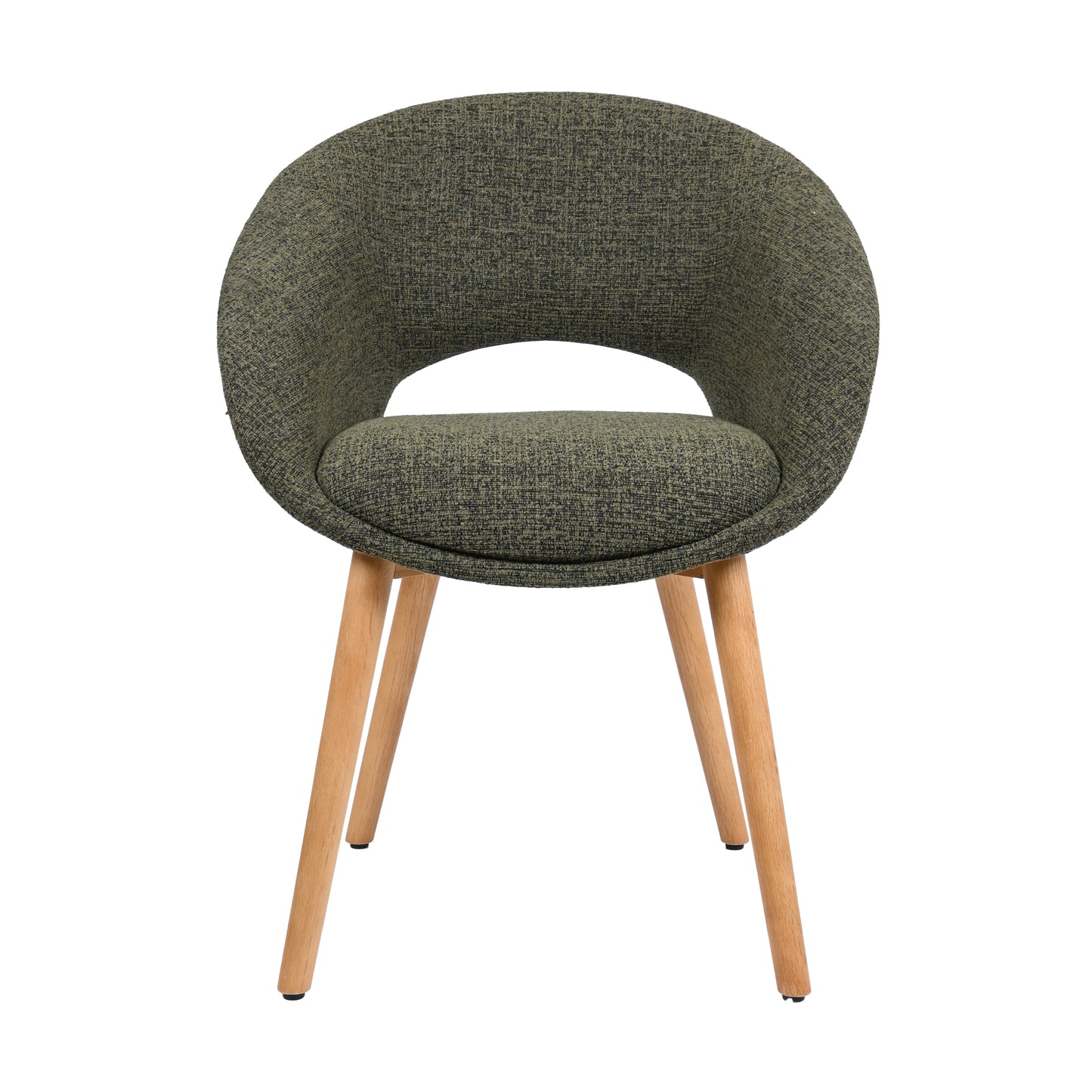 HelloChair HC19 Tovi eetkamerstoel houten poot Global Green