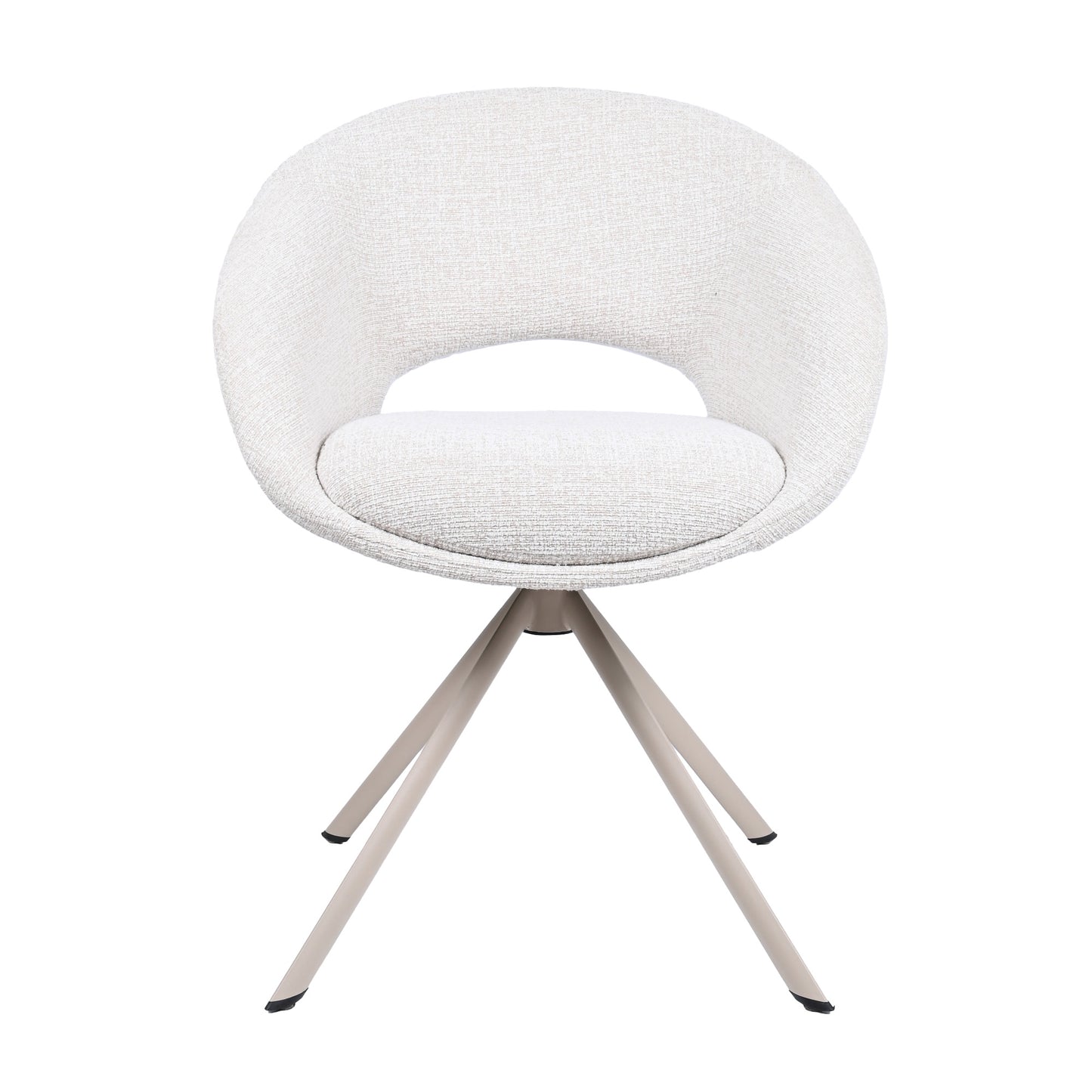 HelloChair HC19 Tovi eetkamerstoel spinpoot beige Global Natural
