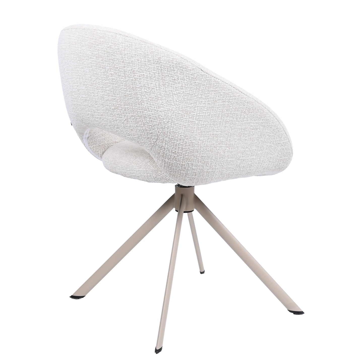 HelloChair HC19 Tovi eetkamerstoel spinpoot beige Global Natural