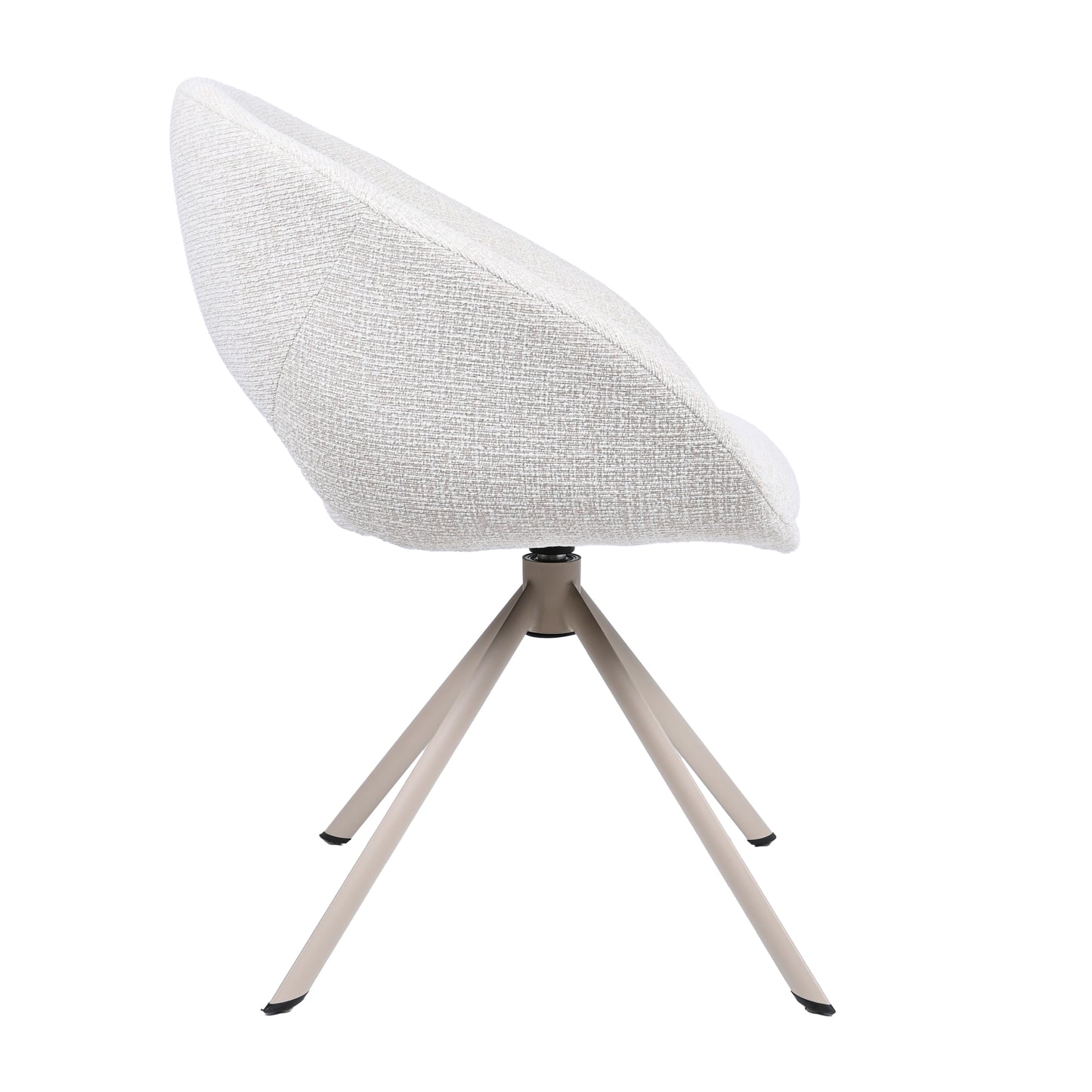 HelloChair HC19 Tovi eetkamerstoel spinpoot beige Global Natural