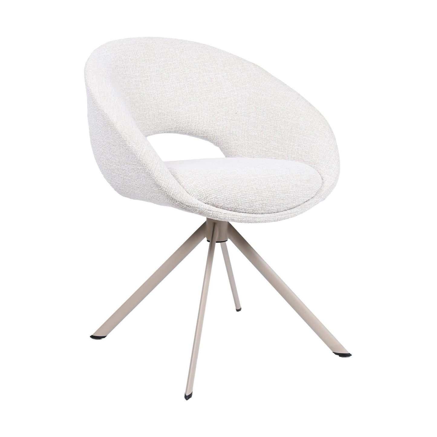 HelloChair HC19 Tovi eetkamerstoel spinpoot beige Global Natural