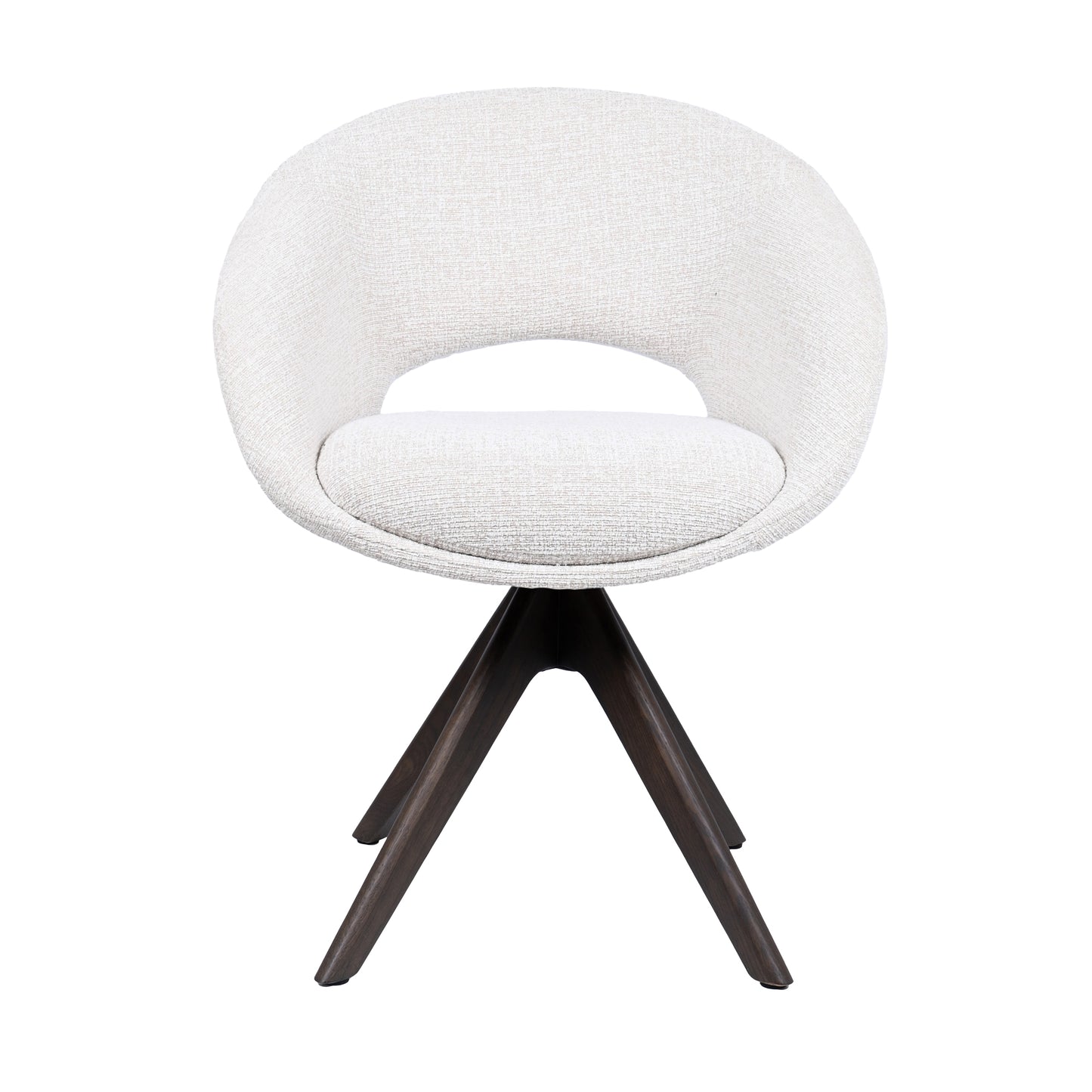 HelloChair HC19 Tovi eetkamerstoel Global Natural spinpoot hout walnoot