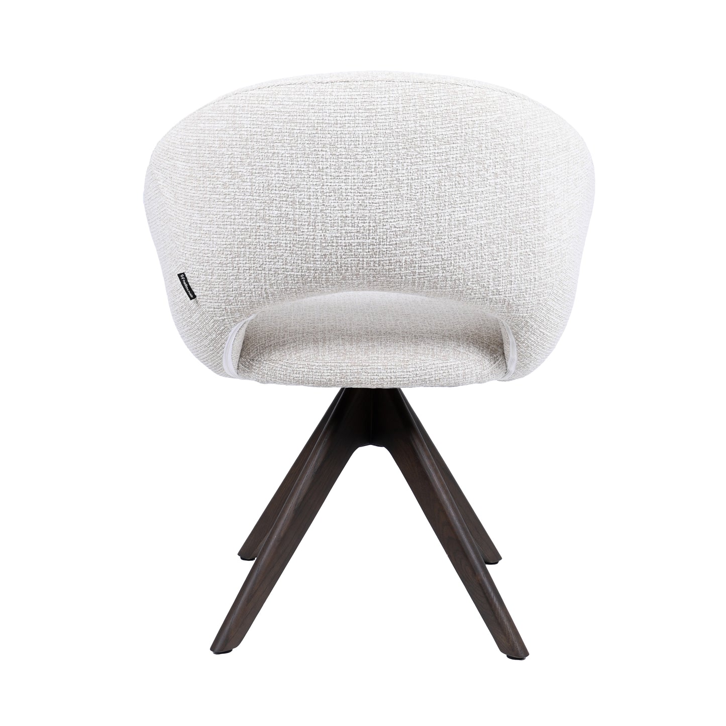HelloChair HC19 Tovi eetkamerstoel Global Natural spinpoot hout walnoot