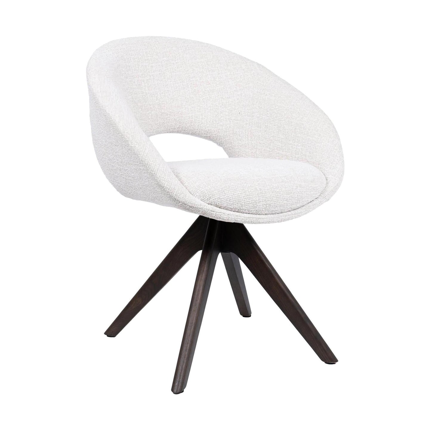 HelloChair HC19 Tovi eetkamerstoel Global Natural spinpoot hout walnoot