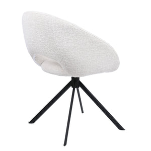 HelloChair HC19 Tovi eetkamerstoel spinpoot zwart Global Natural