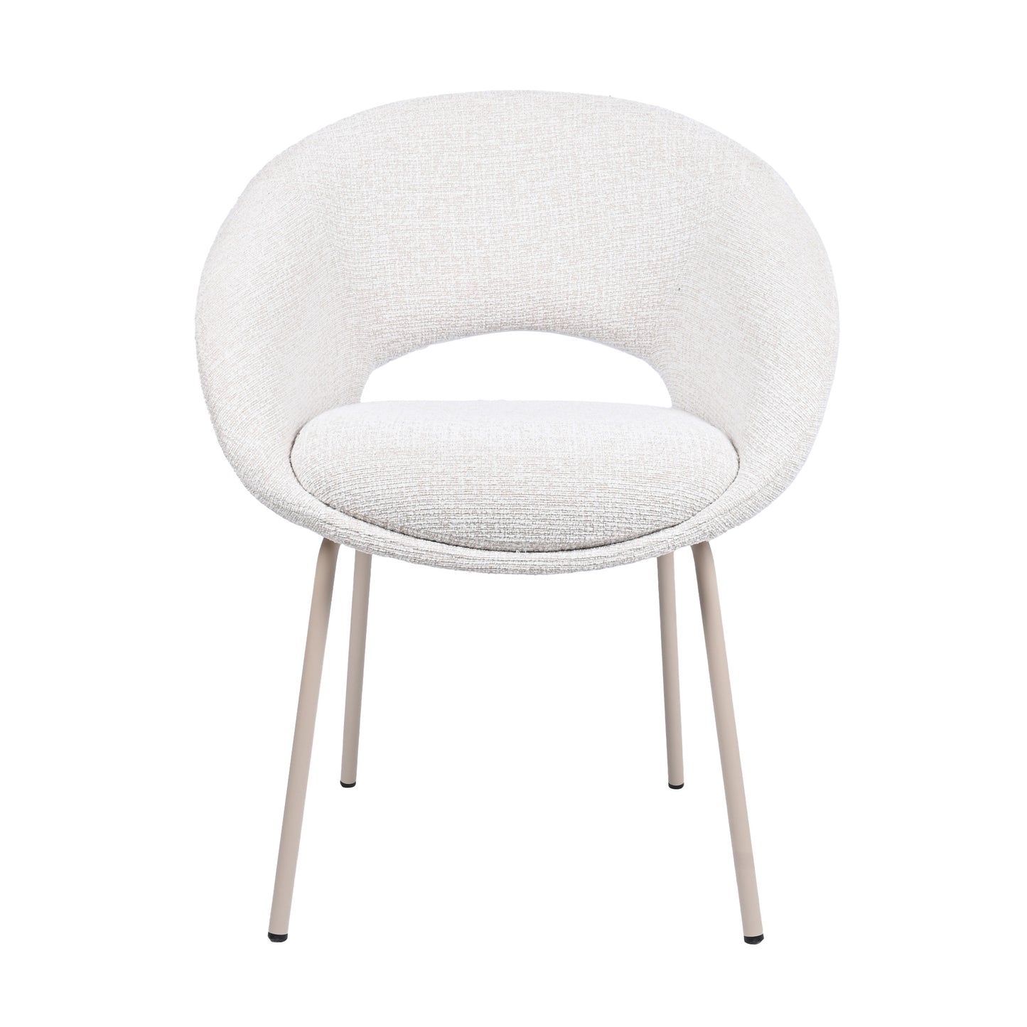HelloChair HC19 Tovi eetkamerstoel vierpoot zwart Global Natural
