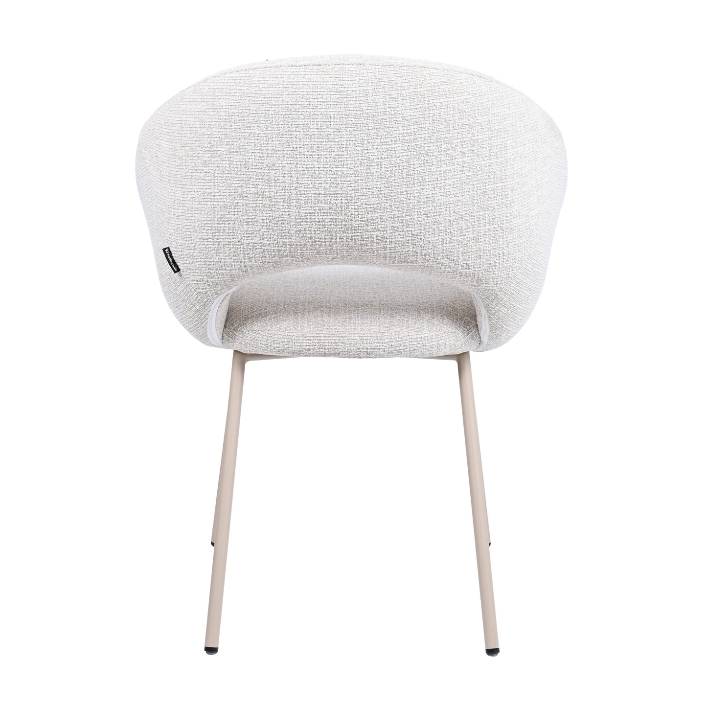 HelloChair HC19 Tovi eetkamerstoel vierpoot zwart Global Natural