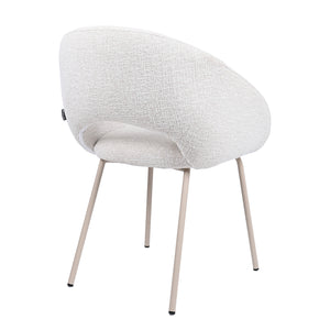 HelloChair HC19 Tovi eetkamerstoel vierpoot zwart Global Natural