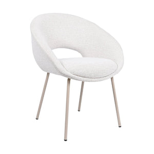 HelloChair HC19 Tovi eetkamerstoel vierpoot zwart Global Natural