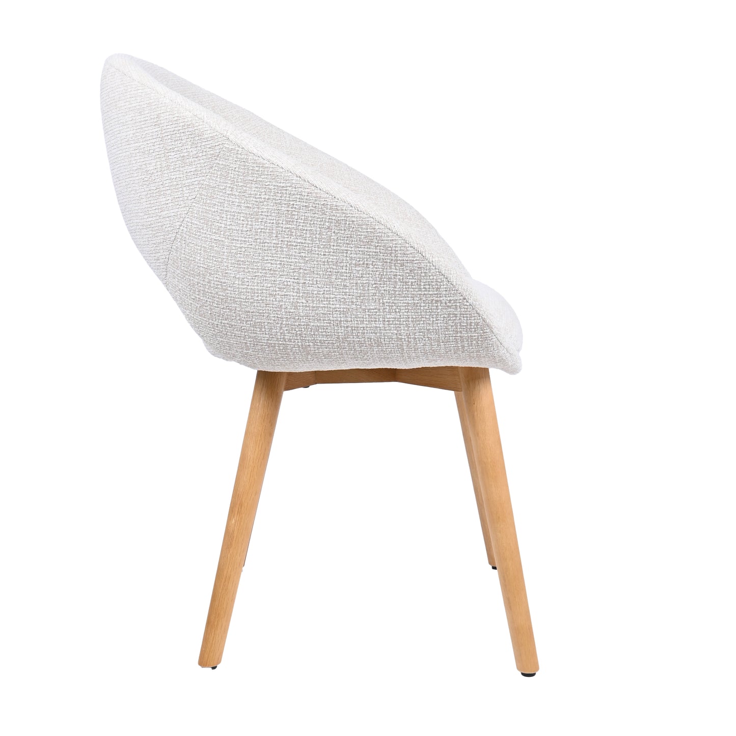 HelloChair HC19 Tovi eetkamerstoel houten poot Global Natural