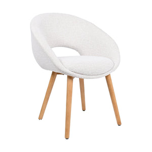HelloChair HC19 Tovi eetkamerstoel houten poot Global Natural