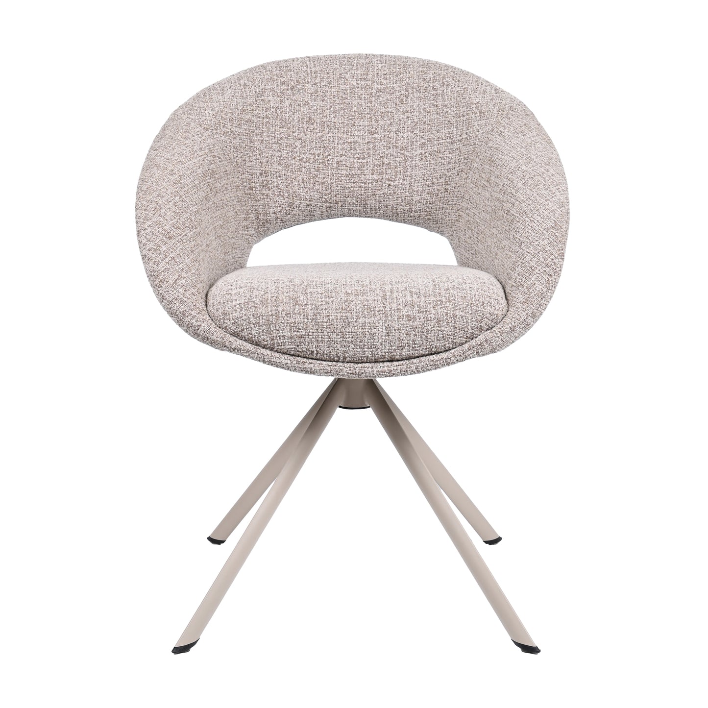 HelloChair HC19 Tovi eetkamerstoel spinpoot beige Global Sand