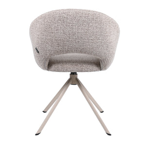 HelloChair HC19 Tovi eetkamerstoel spinpoot beige Global Sand