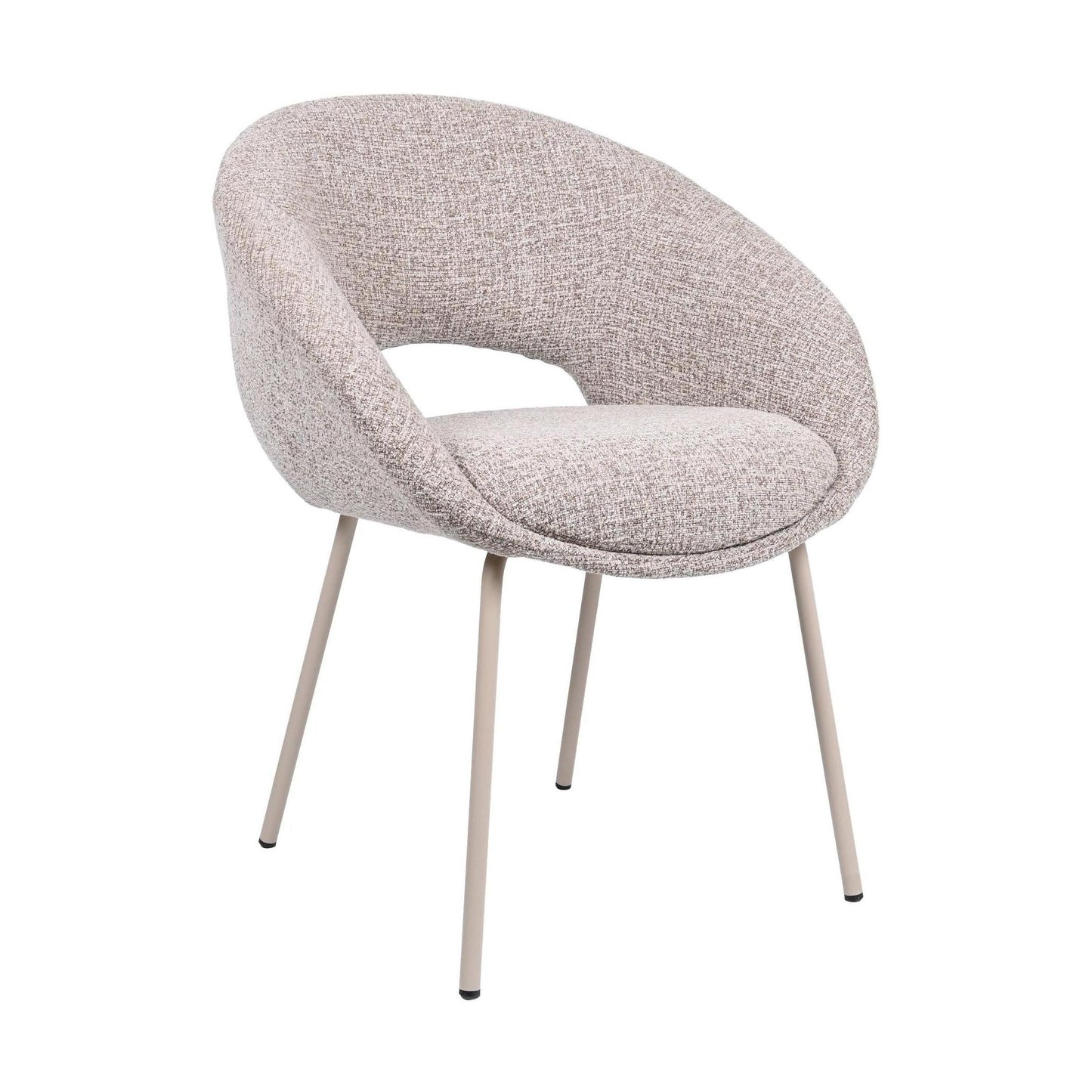 HelloChair HC19 Tovi eetkamerstoel vierpoot beige Global Sand