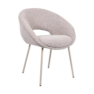 HelloChair HC19 Tovi eetkamerstoel vierpoot beige Global Sand