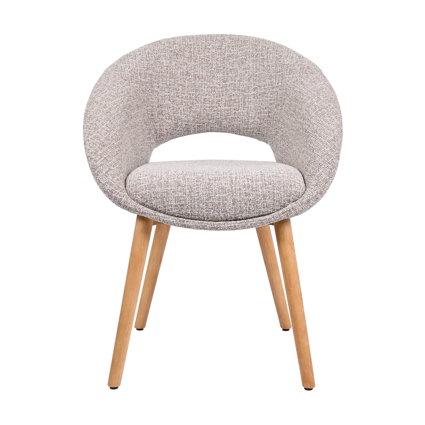 HelloChair HC19 Tovi eetkamerstoel houten poot Global Sand