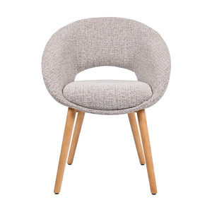 HelloChair HC19 Tovi eetkamerstoel houten poot Global Sand