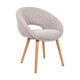 HelloChair HC19 Tovi eetkamerstoel houten poot Global Sand
