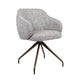 HelloChair HC05 Shulby eetkamerstoel Field Brown spinpoot anodic brown