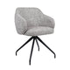 HelloChair HC05 Shulby eetkamerstoel Field Brown spinpoot zwart