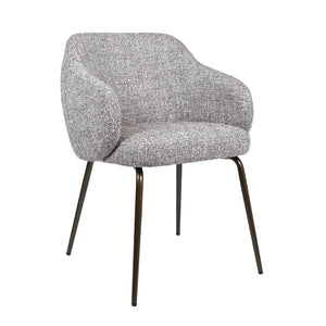 HelloChair HC05 Shulby eetkamerstoel Field Brown vierpoot anodic brown