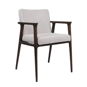 HelloChair HC117 Fyna eetkamerstoel Silent Natural poot essen coffee