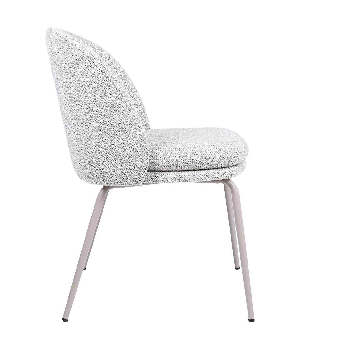 HelloChair HC20 Xess eetkamerstoel Milan Greige vierpoot beige
