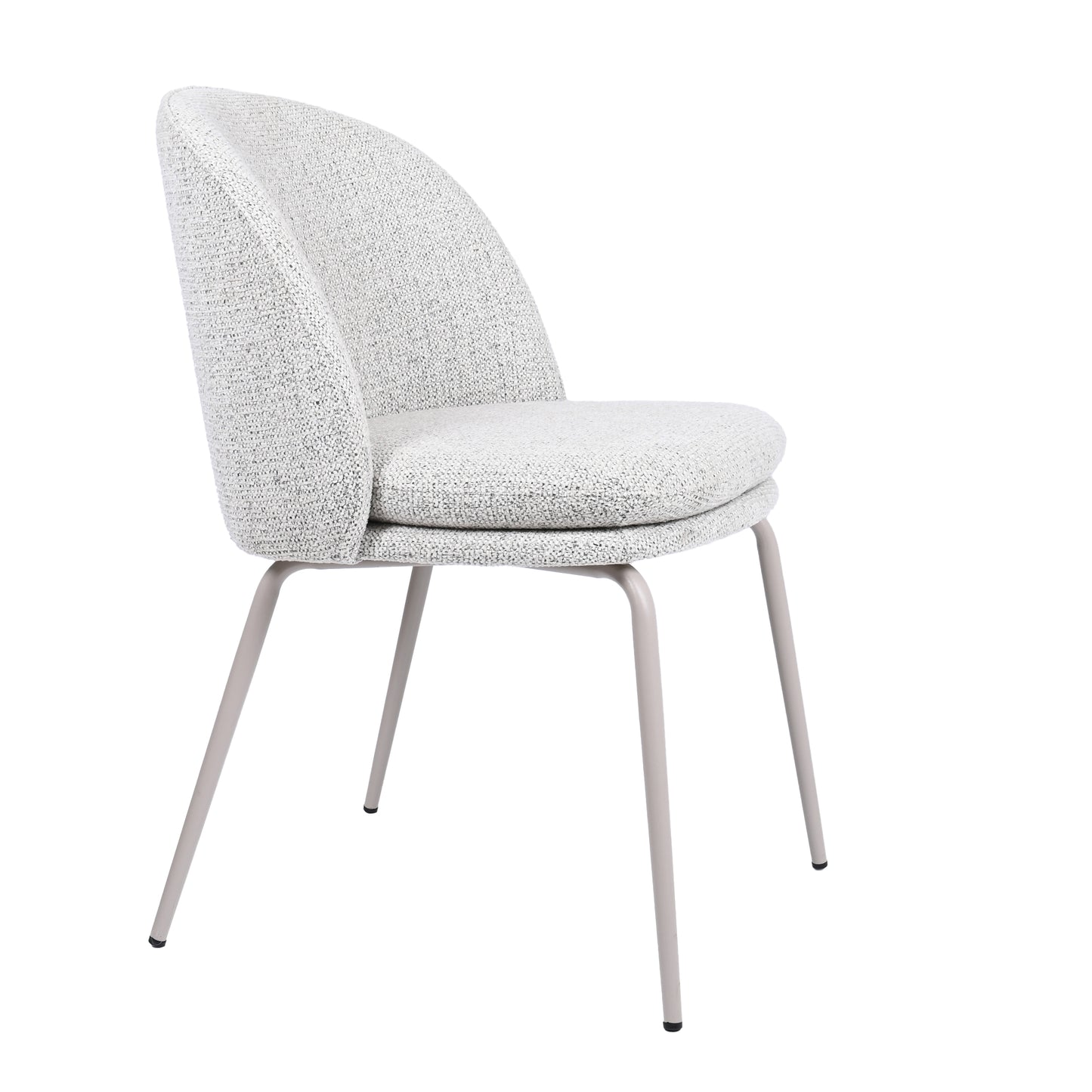 HelloChair HC20 Xess eetkamerstoel Milan Greige vierpoot beige