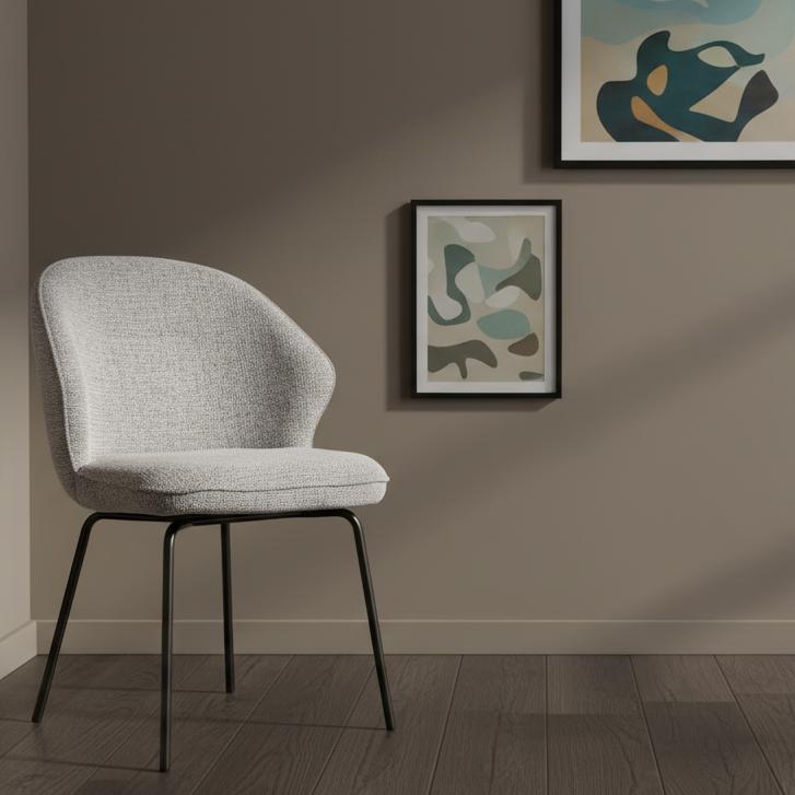 HelloChair HC26 Ulvi eetkamerstoel Milan Wheat vierpoot bruin