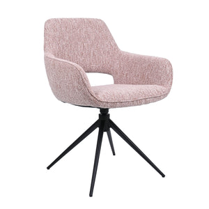 HelloChair HC27 Zasu eetkamerstoel Lodge Blossom spinpoot zwart