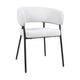 HelloChair Lovi eetkamerstoel Beach Beige poot dark brown