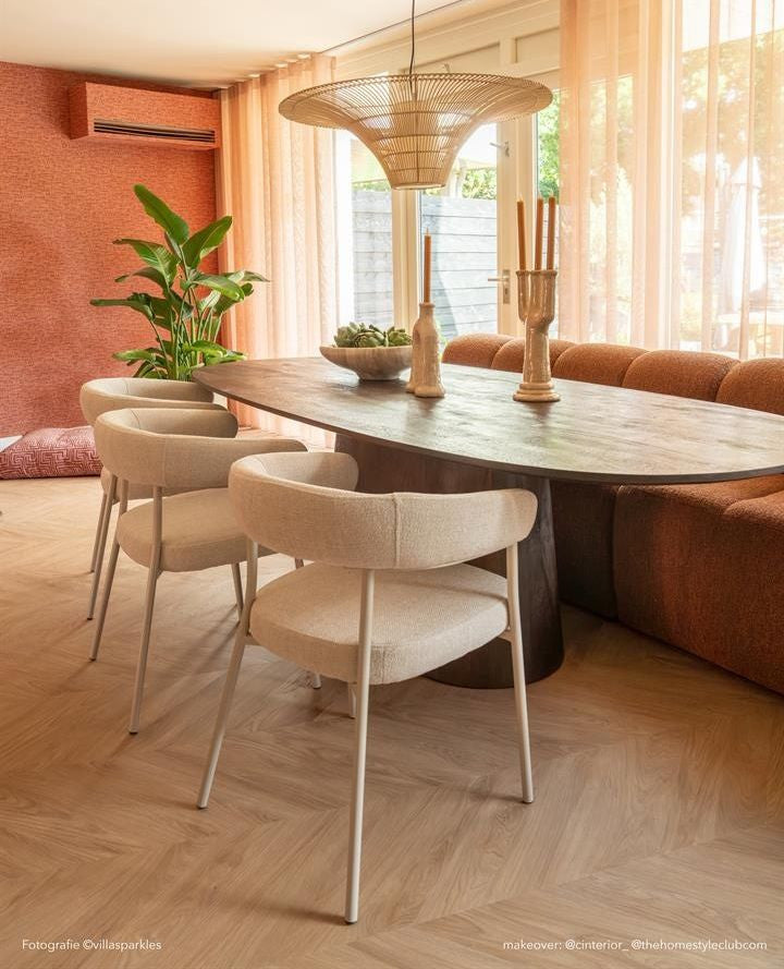 By-Boo Yovi eetkamerstoel Beige