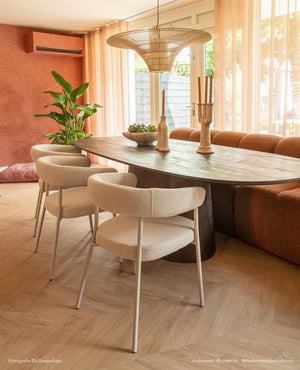 By-Boo Yovi eetkamerstoel Beige