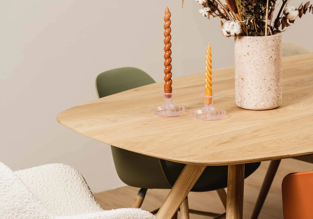 Semi-ovale tafels (Deens ovaal)