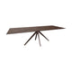 HelloTable Mido eettafel Rechthoekig 240x100 cm eiken dark stained anodic brown