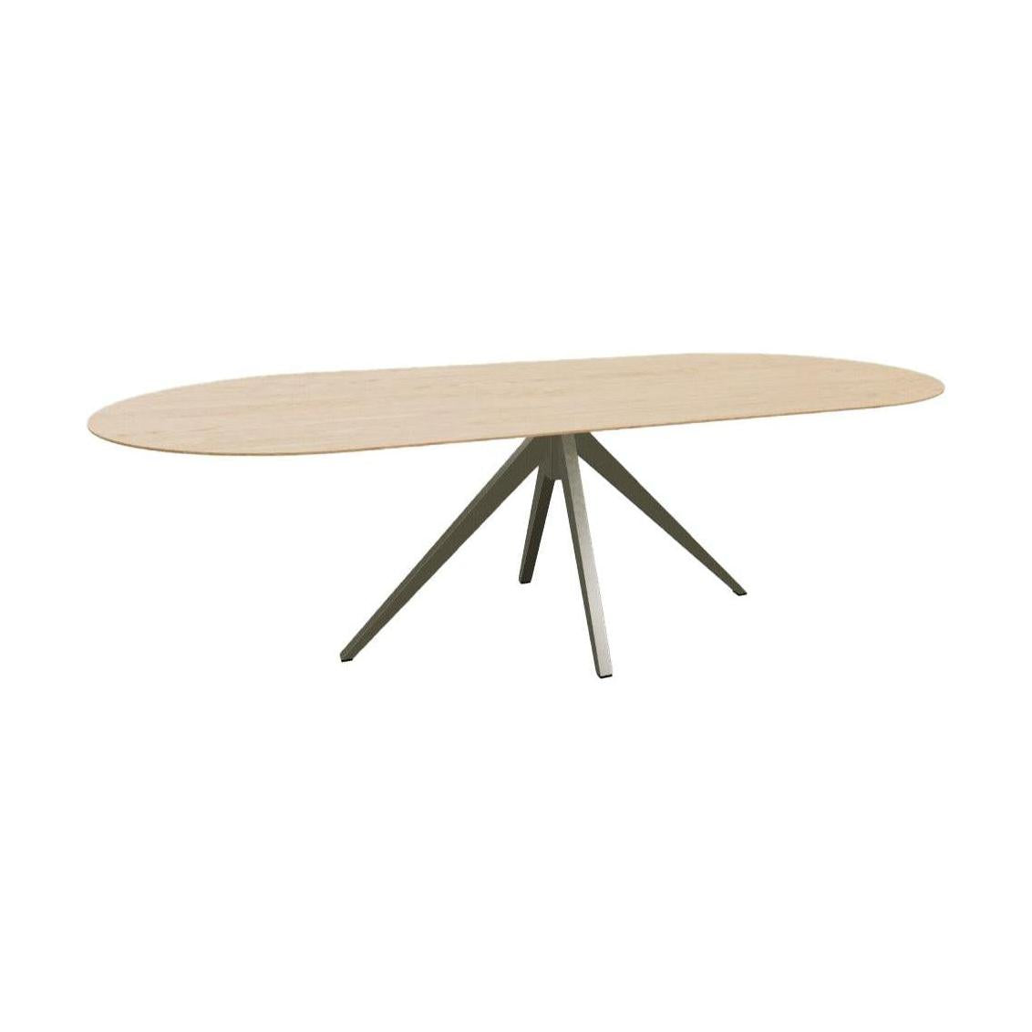 HelloTable Mido eettafel Plat Ovaal 240x100 cm eiken naturel magnum