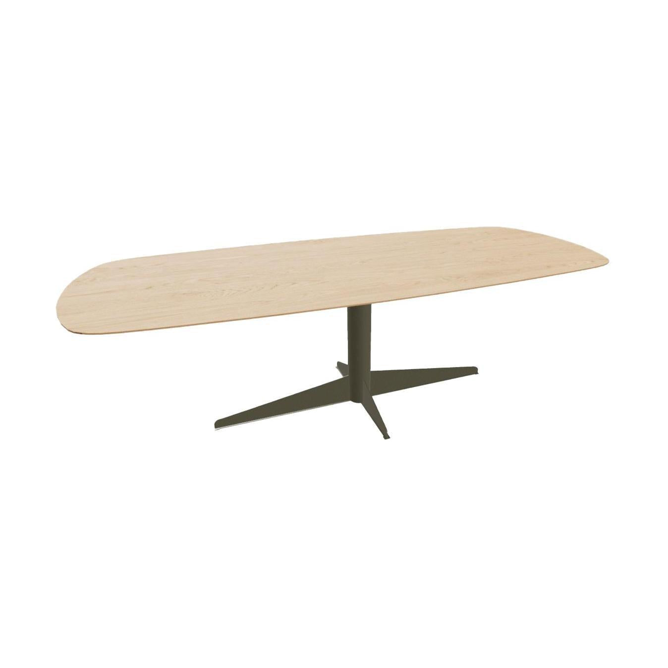 HelloTable Volo eettafel Deens Ovaal 240x100 cm eiken naturel magnum