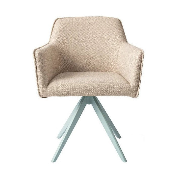 Jesper Home Hofu eetkamerstoel Wild Walnut turn mint