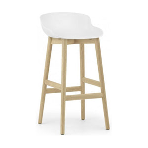 Normann Copenhagen Hyg barkruk H65 White eiken