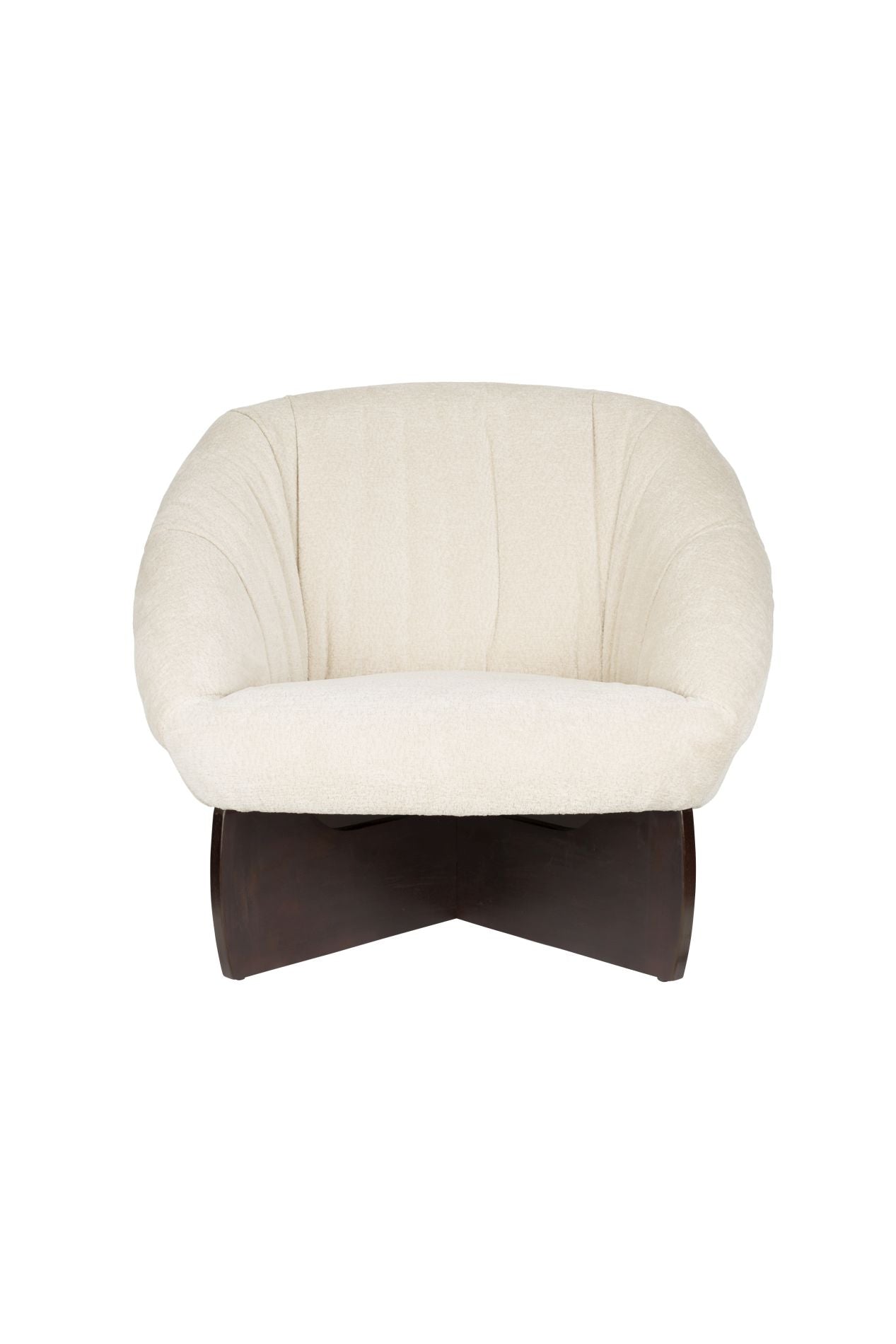 Dutchbone Emilius fauteuil Beige