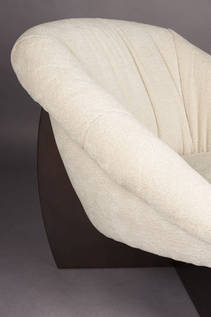 Dutchbone Emilius fauteuil Beige