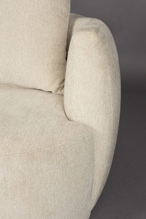 Dutchbone Rocca fauteuil Latte