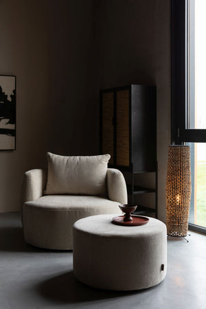 Dutchbone Rocca fauteuil Latte