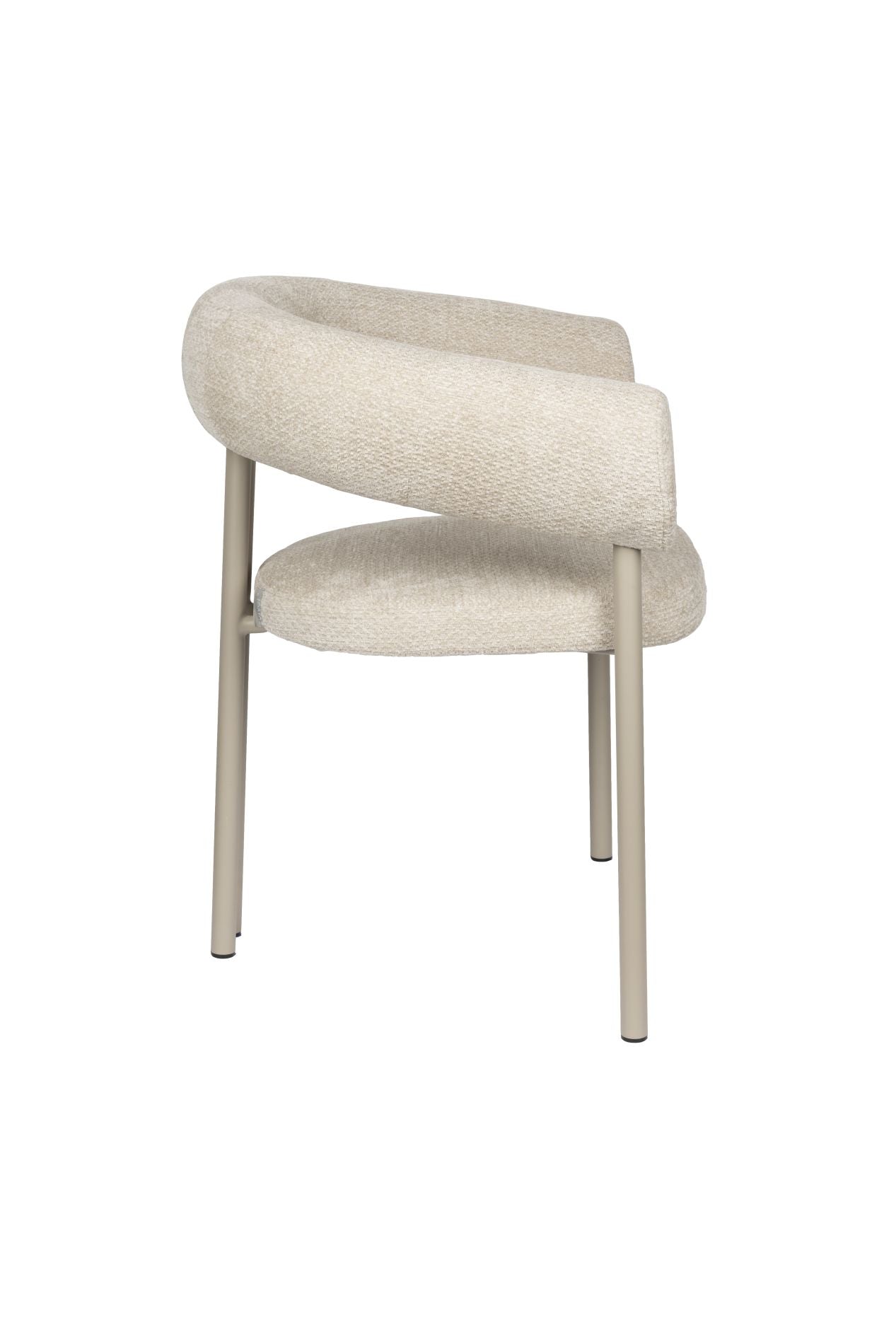 Zuiver Heels eetkamerstoel Beige