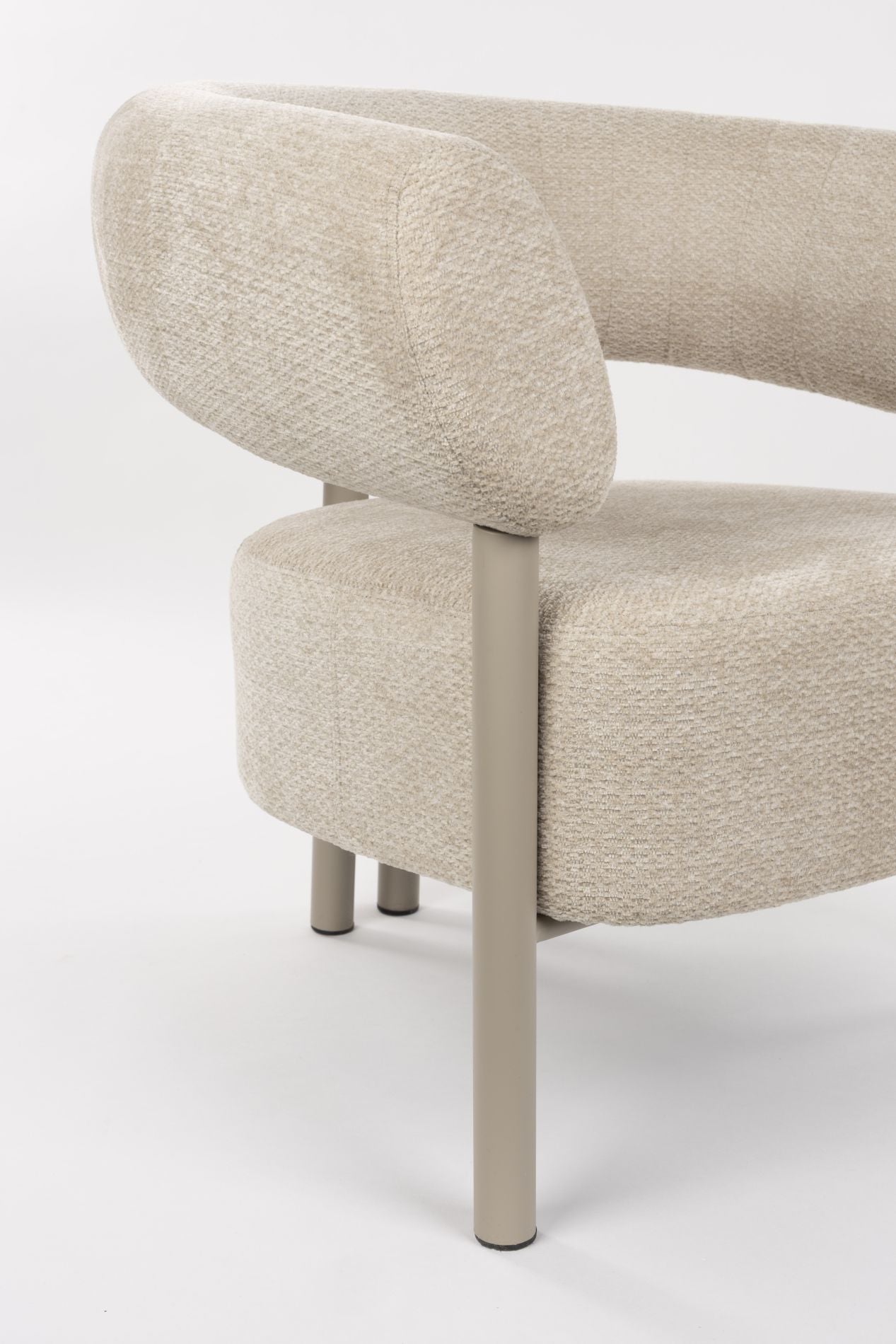 Zuiver Heels fauteuil Beige
