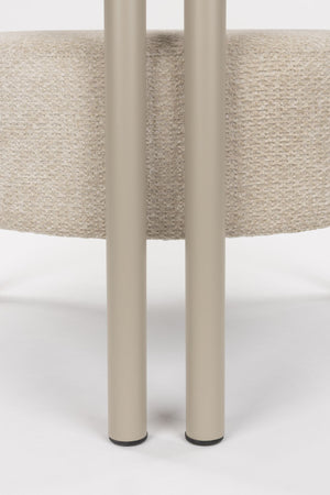 Zuiver Heels fauteuil Beige