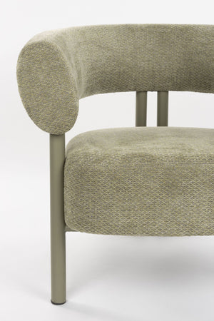 Zuiver Heels fauteuil Groen