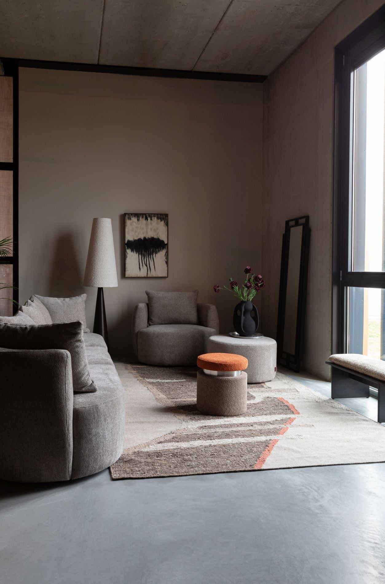 Dutchbone Rocca fauteuil Cappuccino