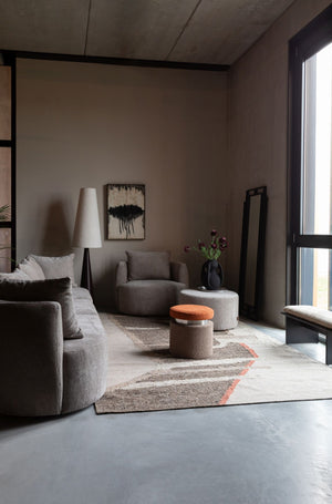 Dutchbone Rocca fauteuil Cappuccino
