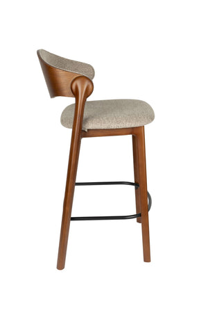 Dutchbone Babington barkruk H65 Beige